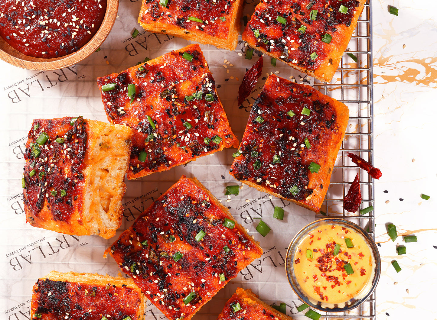 Korean Twist Focaccia