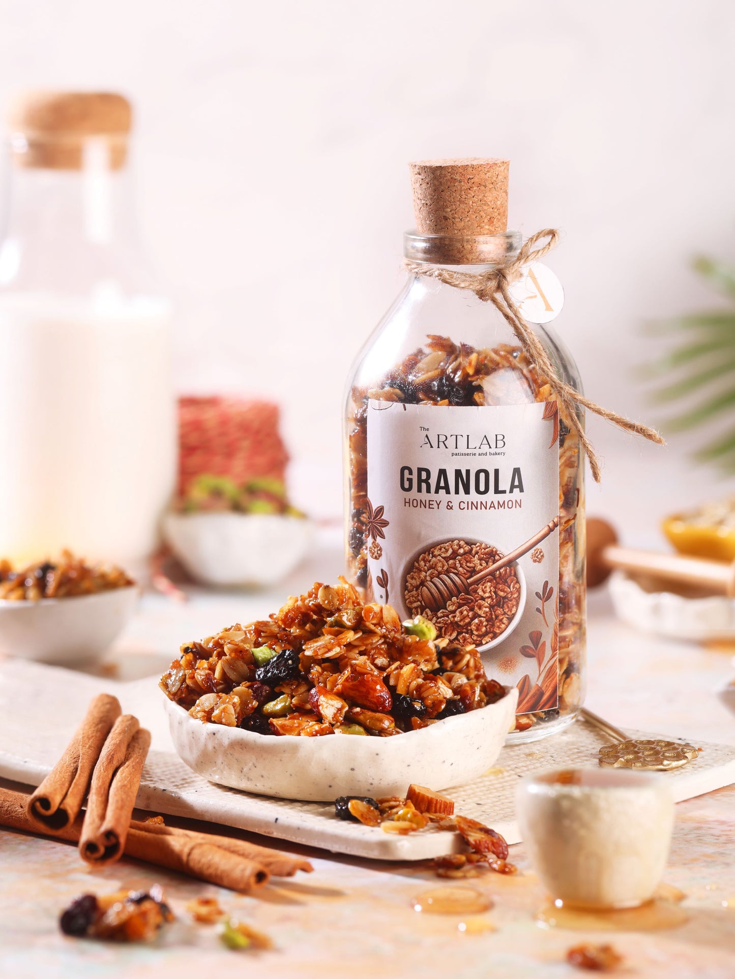 Honey and Cinnamon Granola
