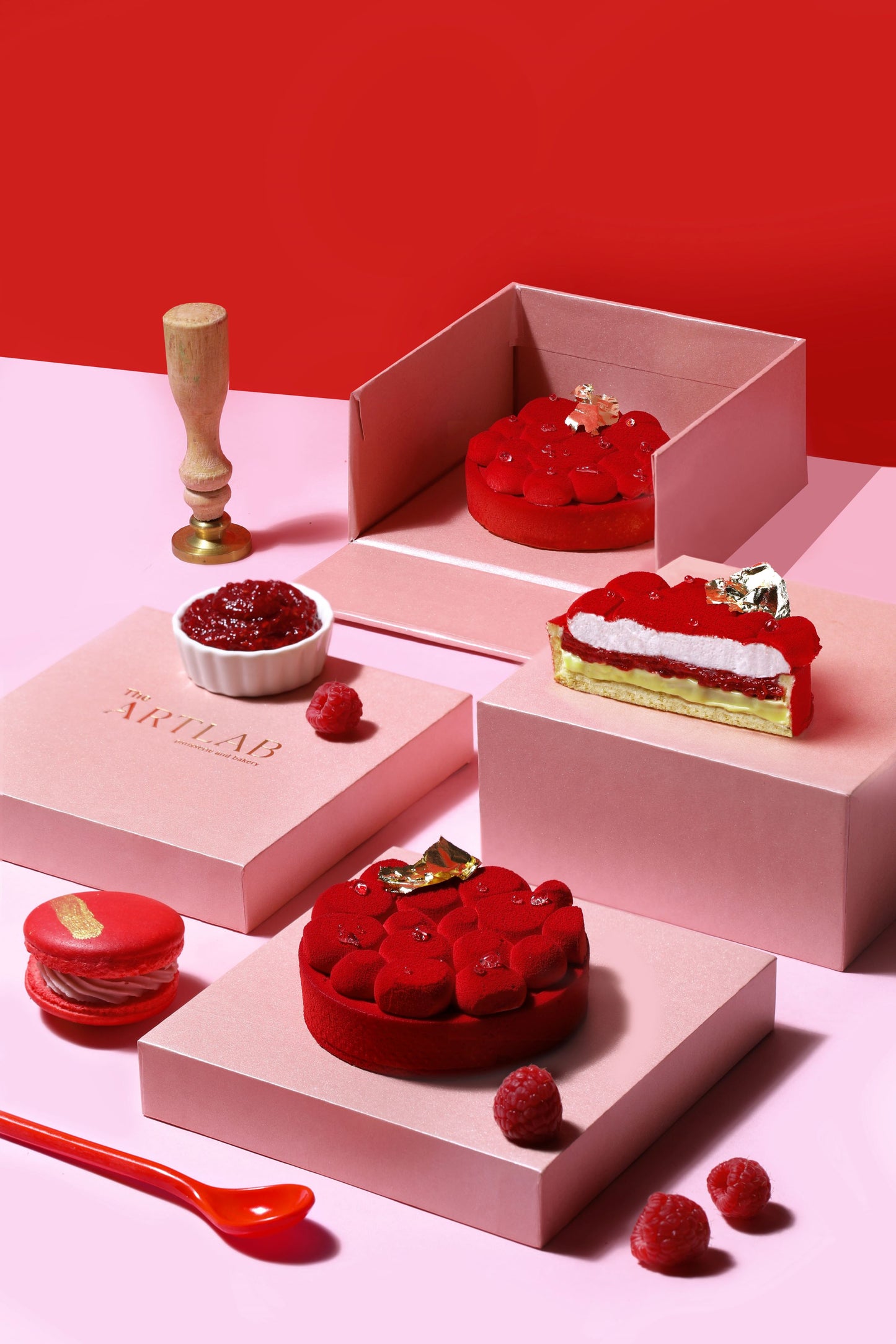Raspberry Custard
