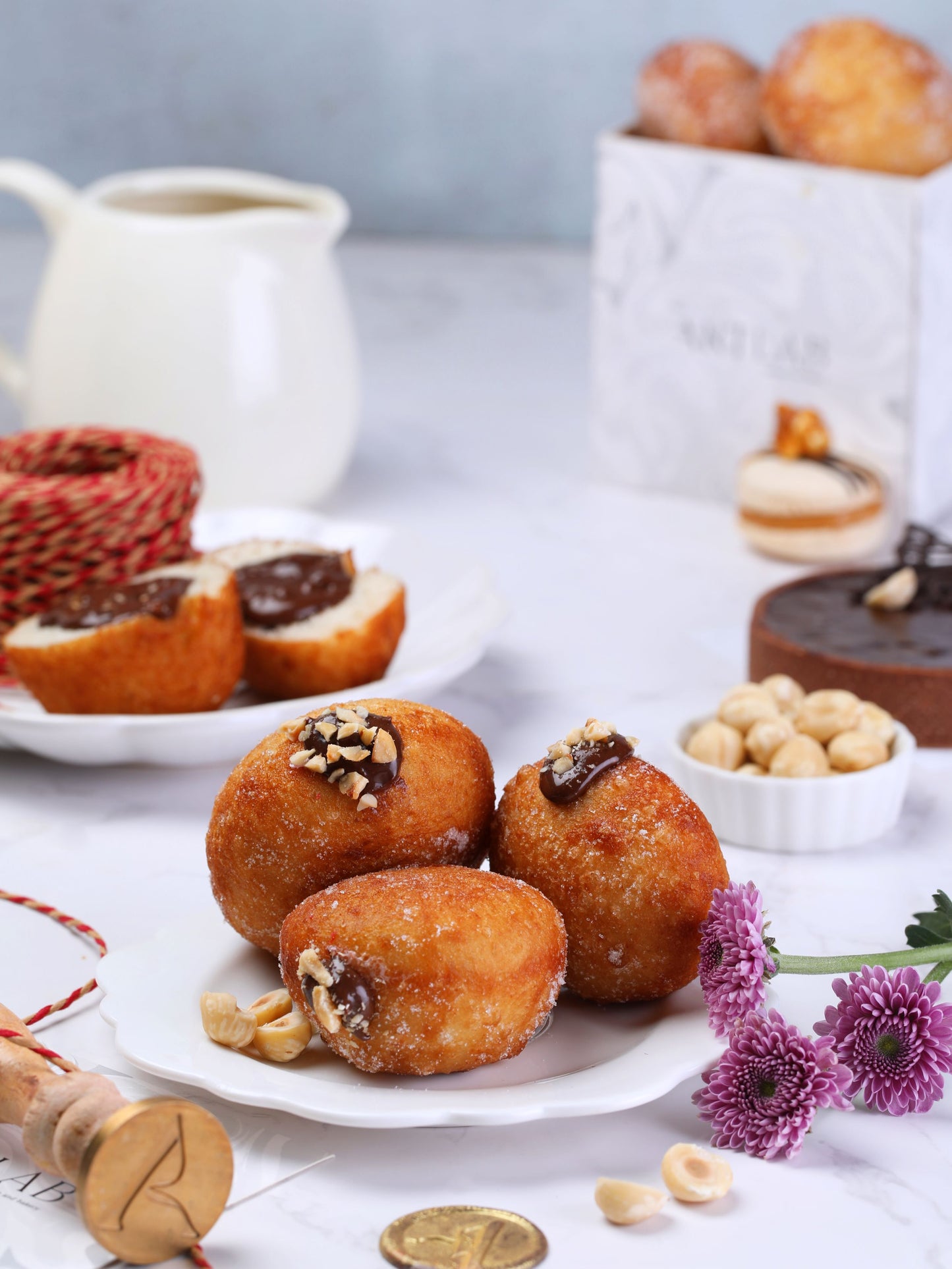 Hazelnut Bombolini
