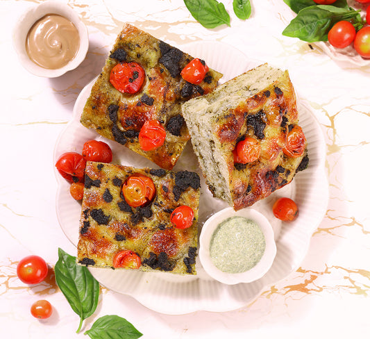 Pesto Tomato Focaccia